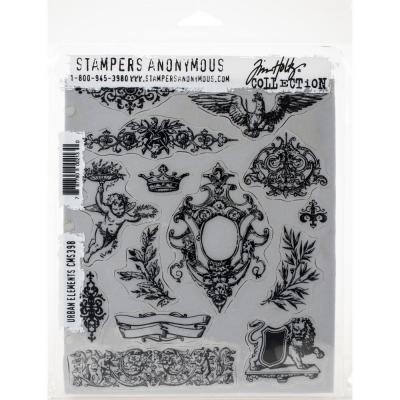 Stampers Anonymous Tim Holtz Cling Stamps - Urban Elements